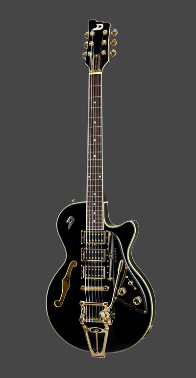 Duesenberg Starplayer TV Custom Electric Guitar (Black)