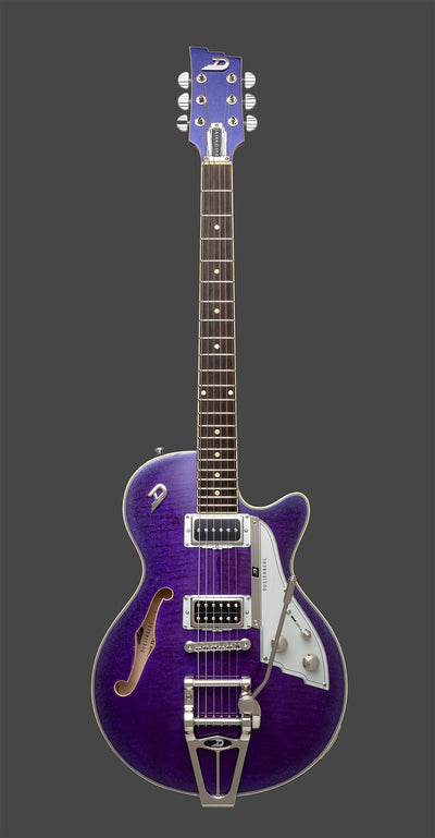 Duesenberg Starplayer TV Electric Guitar (Galaxy Purple Burst)