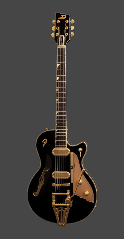 Duesenberg Starplayer TV Phonic Electric Guitar (Black)