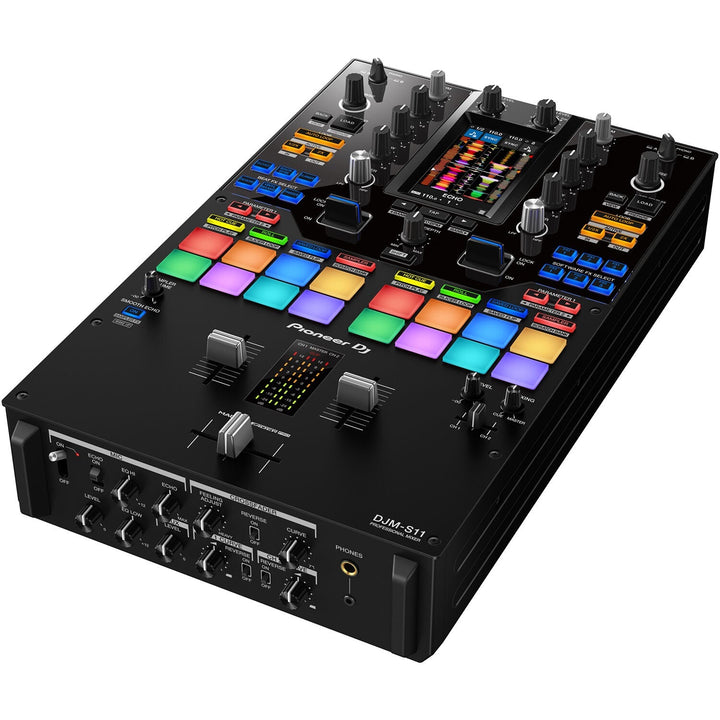 Pioneer DJ Pioneer DJ DJM-S11 Professional Scratch Style 2-Channel DJ Mixer (Black)