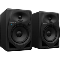 Pioneer DJ DM-50D-BT Compact 5'' Studio Monitor Speakers With Bluetooth Pair (Black)