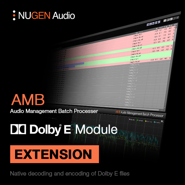 NUGEN Audio NUGEN AMB Dolby E Module