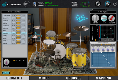 KIT PLUGINS Kit Plugins KIT Drums - Connor Denis