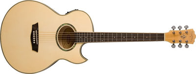 Washburn Festival EA20 Florentine Cutaway Acoustic-Electric Guitar (Natural)