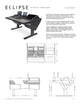 Argosy Eclipse for S4, 3 Foot Wide, Nothing Left, 8sp Rack Right, Black EPs, Black legs