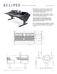 Argosy Eclipse for S4, 5 Foot Wide, Nothing Left, Rack Right, Black EPs, Black legs