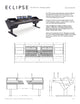 Argosy Eclipse for S4, 5 Foot Wide, 8sp Rack Left & Right, Mahogany EPs, Black legs