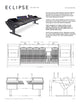 Argosy Eclipse for S6, 6 bucket wide, Rack Left, Rack Right, Black EPs, Black legs