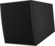 Electro-Voice EVH-15/64-BFW 15in 2-Way Horn-Loaded Speaker- Outdoor - Black – rear view