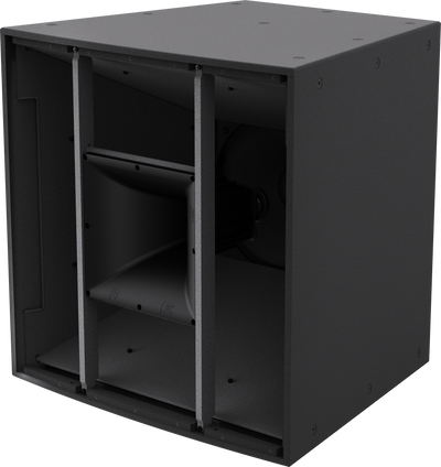 Electro-Voice EVH-15/99-BFW 15in 2-Way Horn-Loaded Speaker- Outdoor - Black – main view