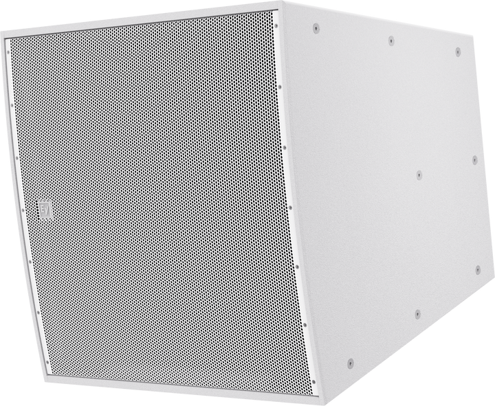 Electro-Voice EVH-15/43-WFW 15in 2-Way Horn-Loaded Speaker- Outdoor - White – three-quarter right