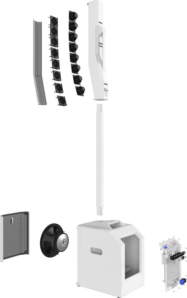Electro-Voice Electro-Voice EVOLVE50M-SW 12in Portable Bluetooth Subwoofer - White