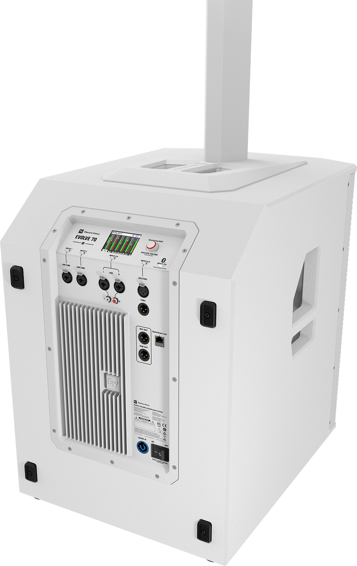 Electro-Voice Electro-Voice EVOLVE70-90-TW 15in Column Speaker Array with Pole & Bag - White