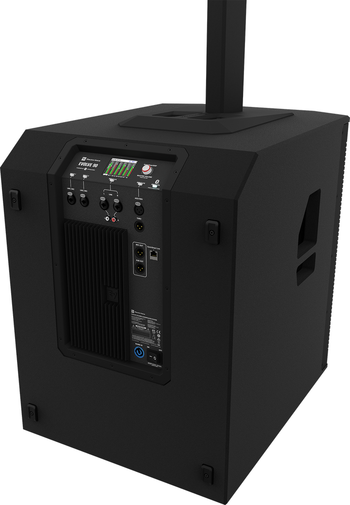 Electro-Voice Electro-Voice EVOLVE90-SB-US 18in Portable Bluetooth Subwoofer - Black
