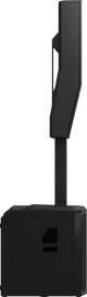 Electro-Voice EVOLVE 90 Complete Column PA System — Subwoofer + Column Array (Black) - full system view