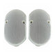 Electro-Voice Electro-Voice EVID-4.2TW 2 x 4in 2-Way Surface Speaker (Pair) - 70/100V - White