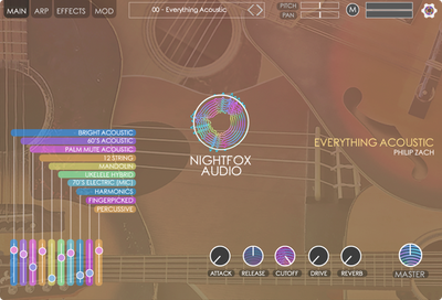 NIGHTFOX_AUDIO Nightfox Audio Everything Acoustic