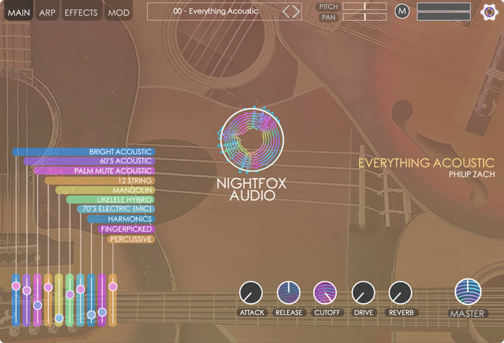 NIGHTFOX_AUDIO Nightfox Audio Everything Acoustic