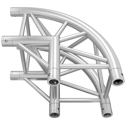 Global Truss Global Truss F34-SQ-4121-CR-L90 2-Way 90° Square Rounded Corner for F34