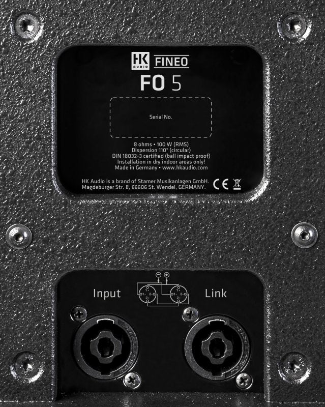 HK Audio FINEO-FO-5-BLK
