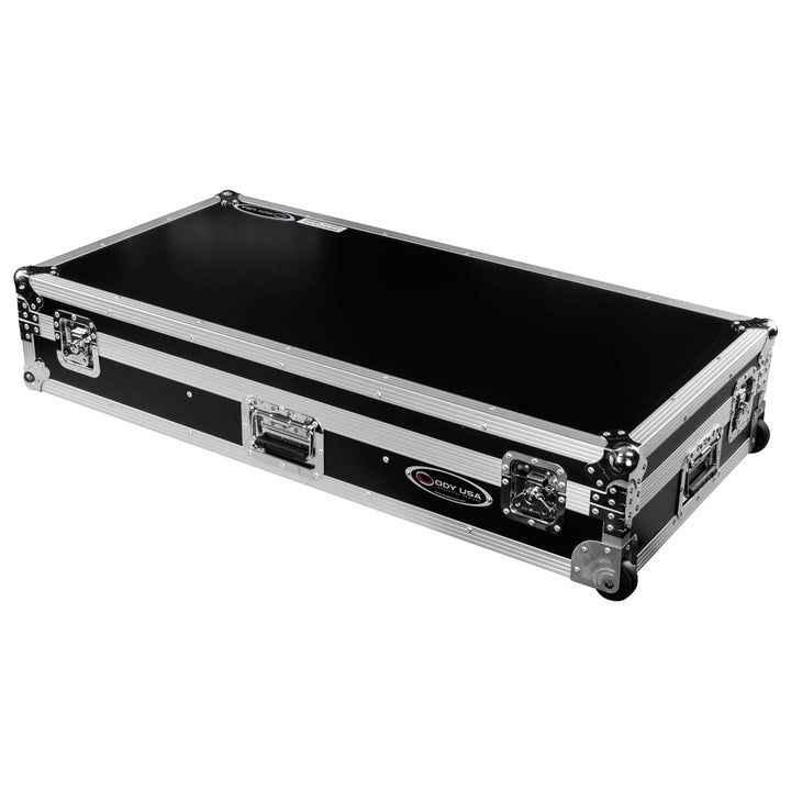 Odyssey FRDJMA9CDJGPW Glide-Style DJ Coffin with Wheels for CDJ-3000 and DJM-A9 – view 4