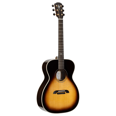 Alvarez FYM70 Herringbone Yairi Masterworks Folk/OM Acoustic Guitar (Sunburst)
