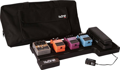 Gator Gator G-BONE Bone Pedal Board with Carry Bag & Power Supply