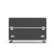 Gator Gator G-EXPO-LED-7075X2 EXPO Series ATA-Style Case for Two 70″-75″ Screens
