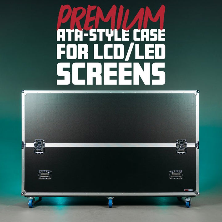 Gator Gator G-EXPO-LED-8086X2 EXPO Series ATA-Style Case for Two 80″-86″LED/LCD Screens