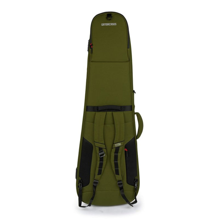 Gator Gator G-ICONBASS-GRN ICON Series Bag For Bass Guitars, Green