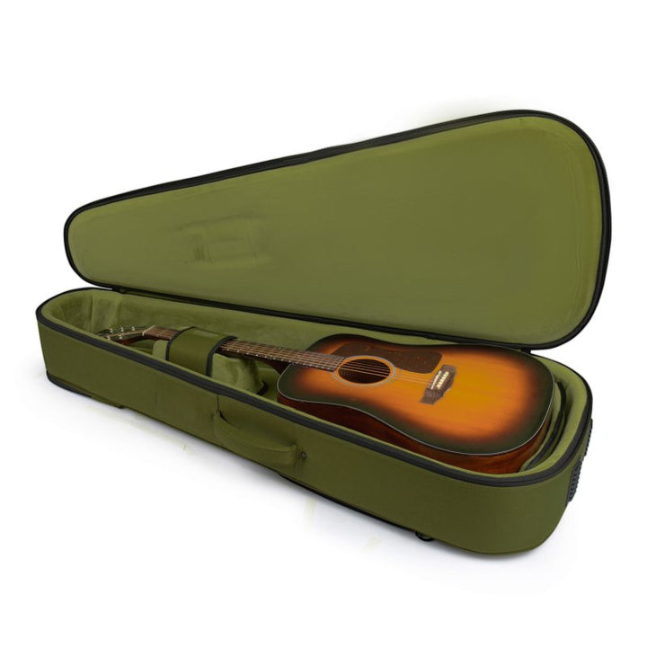 Gator Gator G-ICONDREAD-GRN ICON Series Bag For Dreadnought Guitars, Green