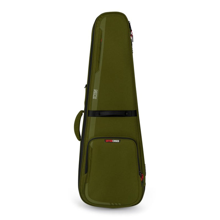 Gator Gator G-ICONELECTRIC-GRN ICON Series Bag For Electric Guitars, Green