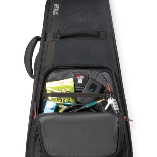 Gator Gator G-ICONELECTRIC ICON Series Gig Bag For Electric Guitars, Black