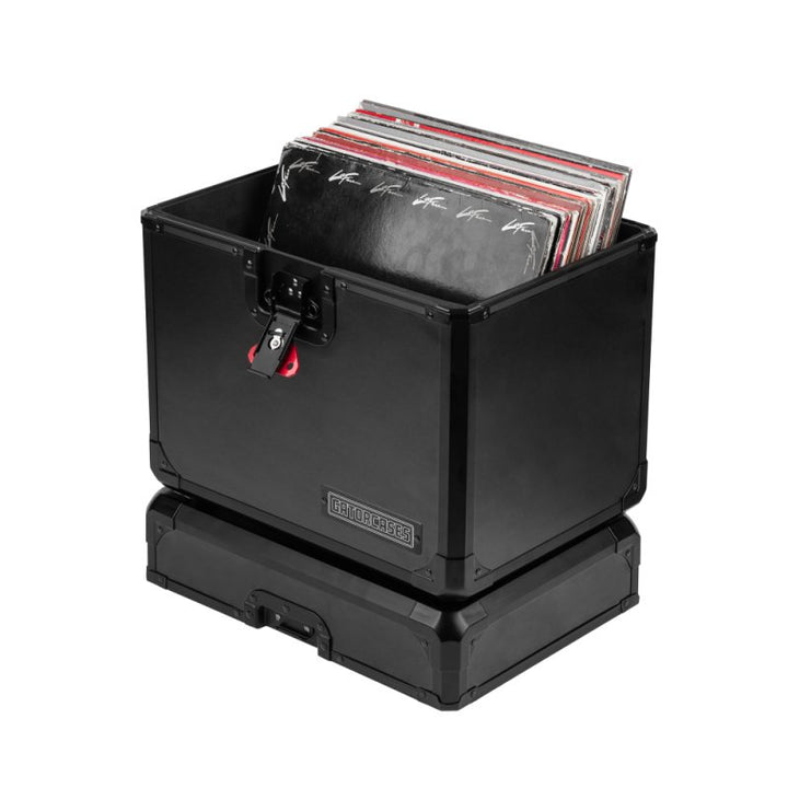 Gator ONYX Case for 50-70 12″ Vinyl Records, Black