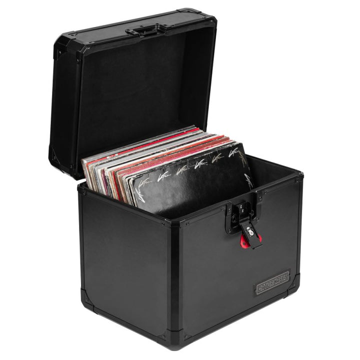 Gator ONYX Case for 50-70 12″ Vinyl Records, Black