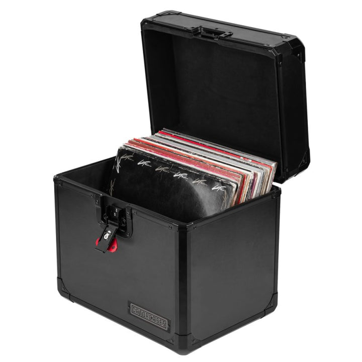 Gator ONYX Case for 50-70 12″ Vinyl Records, Black
