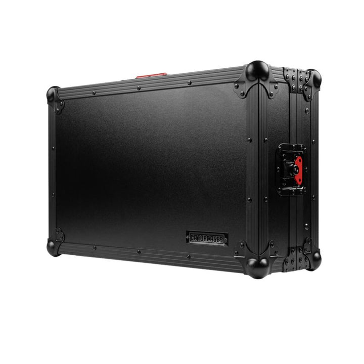 Gator Gator G-ONYXUD-FLX4 ONYX Flight Case with Upper Deck for Pioneer DJ DDJ-FLX4 DJ Controller, Black on Black