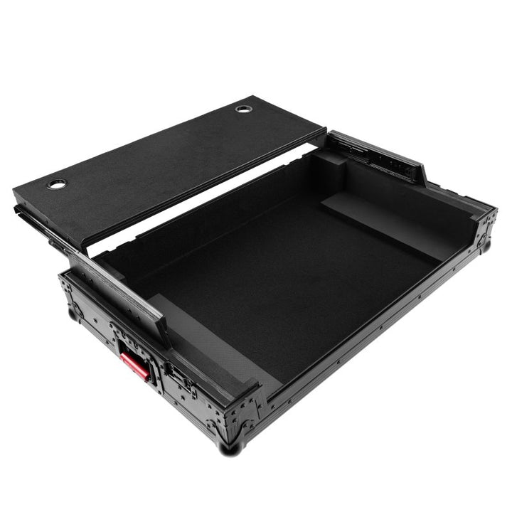 Gator Gator G-ONYXUD-RANEONE ONYX Flight Case with Upper Deck for Rane One & One MKII DJ Controller, Black on Black