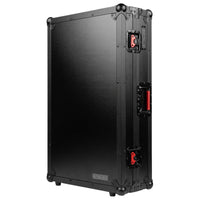 Gator G-ONYXUD-REV7 ONYX Flight Case with Upper Deck Platform for Pioneer DJ DDJ-REV7 DJ Controller, Black on Black