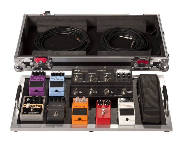 Gator Gator G-TOUR-PEDALBOARDLGW Tour Series Pedal Board With Wheels, Large