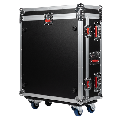 Gator Gator G-TOURQU6 GTOUR Series ATA-Style Road Case with Doghouse for A&H Qu-6 or Qu-6D Mixer