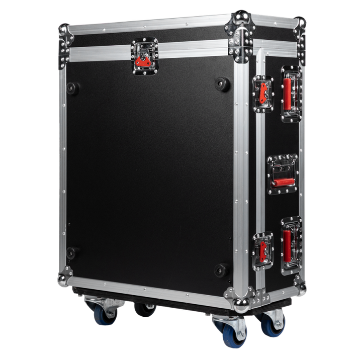 Gator Gator G-TOURQU6 GTOUR Series ATA-Style Road Case with Doghouse for A&H Qu-6 or Qu-6D Mixer