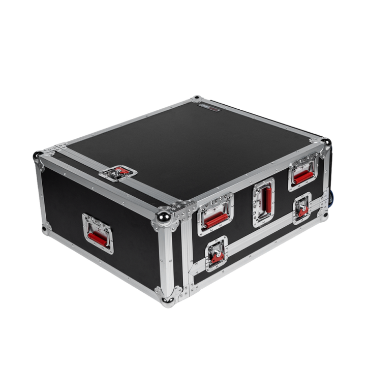 Gator Gator G-TOURQU6 GTOUR Series ATA-Style Road Case with Doghouse for A&H Qu-6 or Qu-6D Mixer