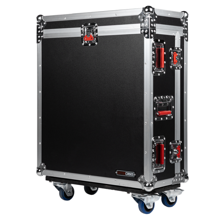 Gator Gator G-TOURQU6 GTOUR Series ATA-Style Road Case with Doghouse for A&H Qu-6 or Qu-6D Mixer