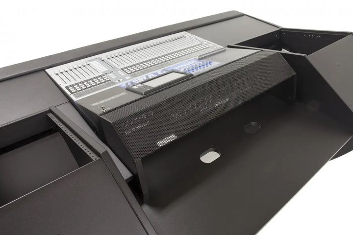 Argosy G25 for Presonus StudioLive 32 Series III w/2 9sp Racks, Black EP, Gunmetal Gray Legs