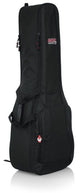 Gator Gator GB-4G-ACOUELECT 4G Series Double Guitar Bag for Acoustic and Electric Guitar with Adjustable Backpack Straps