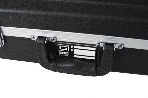 Gator Gator GC-ELECTRIC-LED Deluxe Molded Case for Electric Guitars; LED Edition