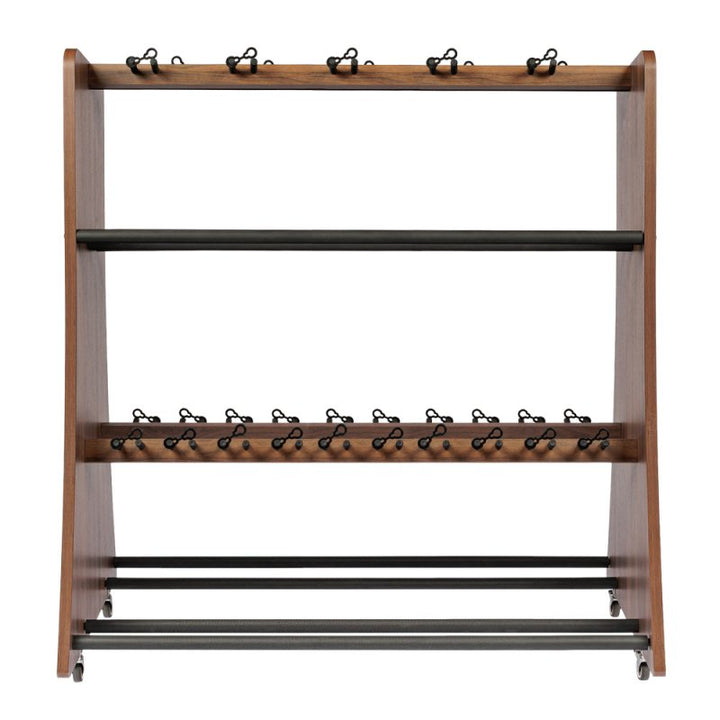 Gator Gator Frameworks GFW-EDU-UKERACK30 Mobile 30 Ukulele Rack with Locking Casters