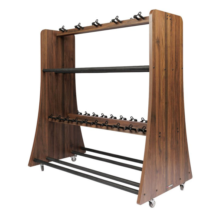 Gator Gator Frameworks GFW-EDU-UKERACK30 Mobile 30 Ukulele Rack with Locking Casters