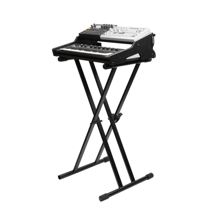 Gator Gator GFW-ELTSYNTHOASIS32-BLK Frameworks Elite Series Synth Oasis for 32-Key MIDI Controllers, Black